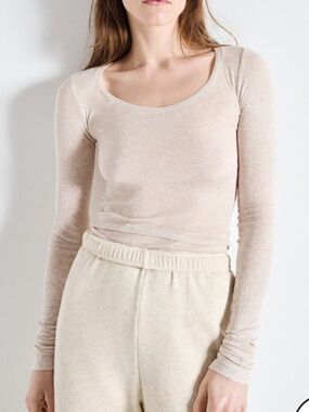 American Vintage Massachusetts Long Sleeve Tee